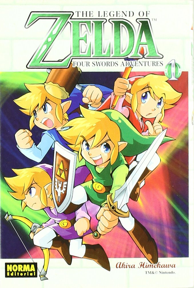 The legend of Zelda. Four Swords 1 Manga