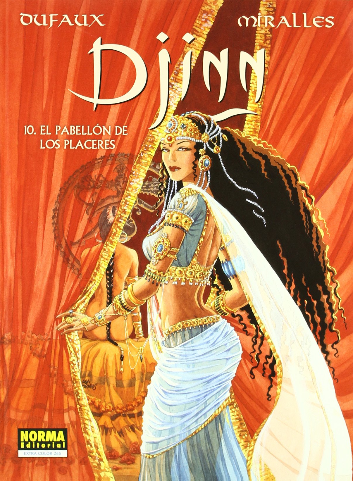 Djinn 10, El pabellón de los placeres (EXTRA COLOR) Manga