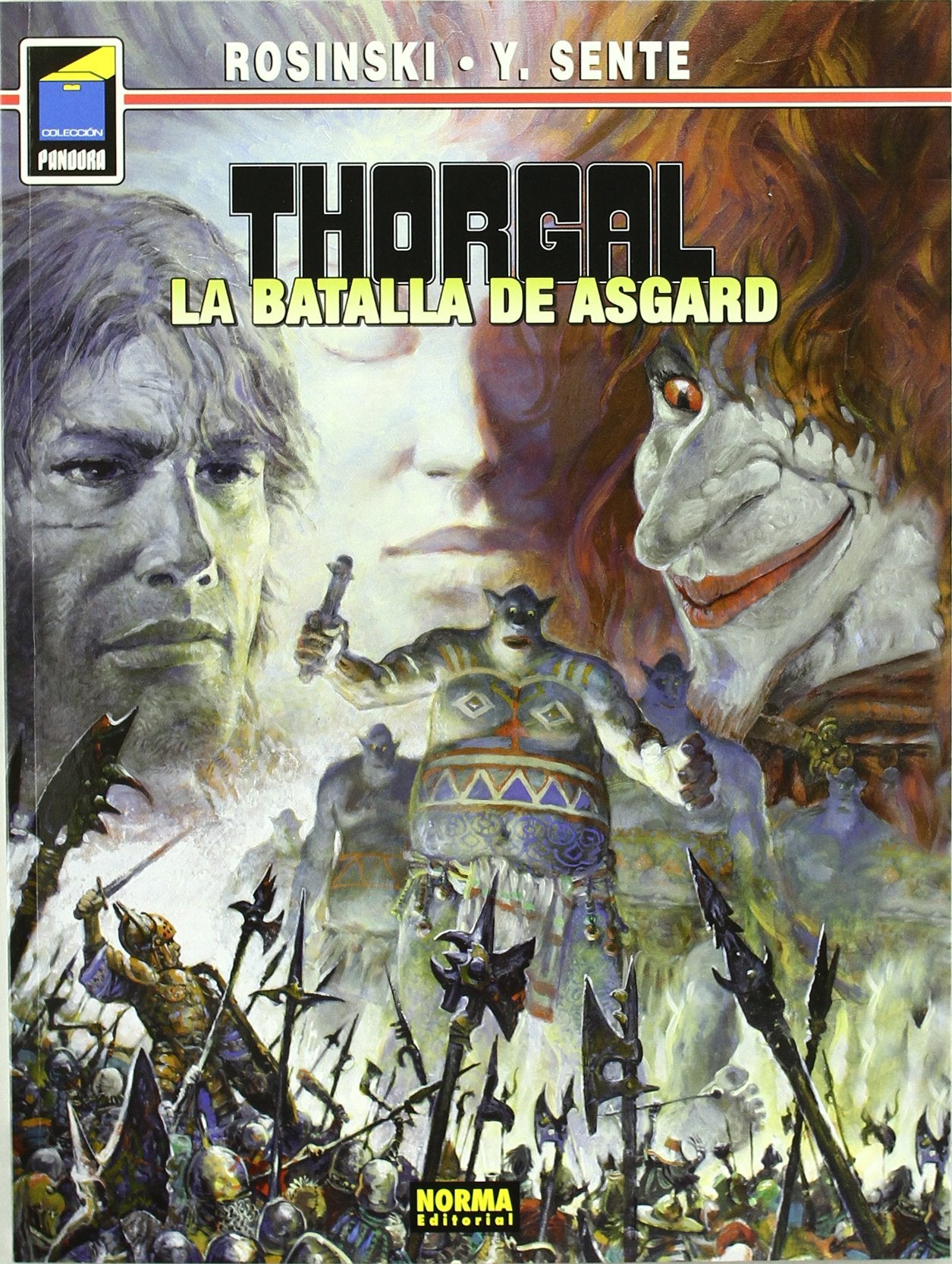 Thorgal 32, La batalla de Asgard (PANDORA) Manga