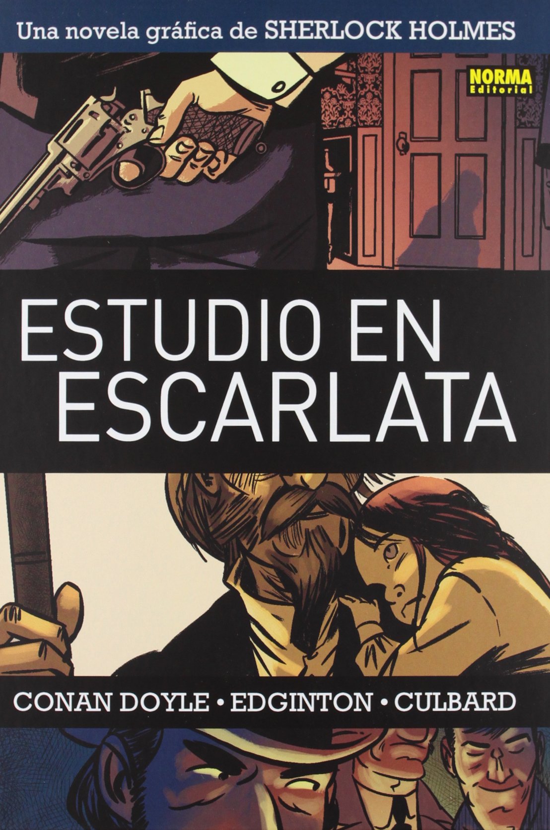 Sherlock Holmes 1, Estudio en escarlata (CÓMIC USA) Manga