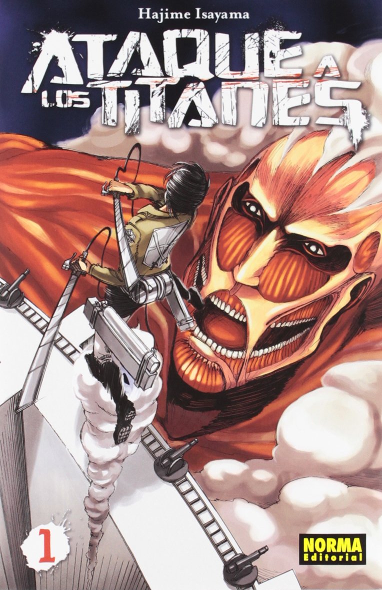 Ataque a los titanes 1 Manga