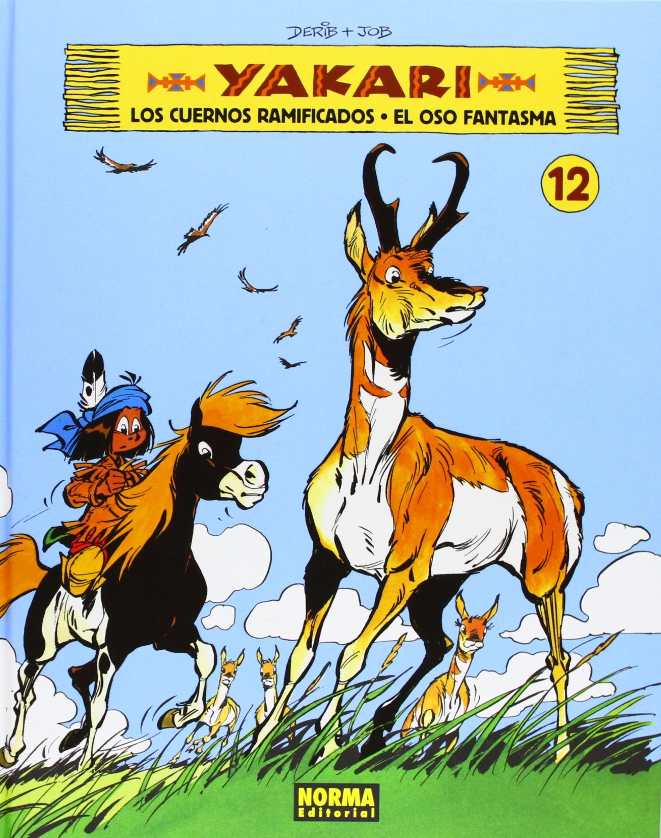 Yakari 12, Los cuernos ramificados ; El oso fantasma (INFANTIL Y JUVENIL) Manga