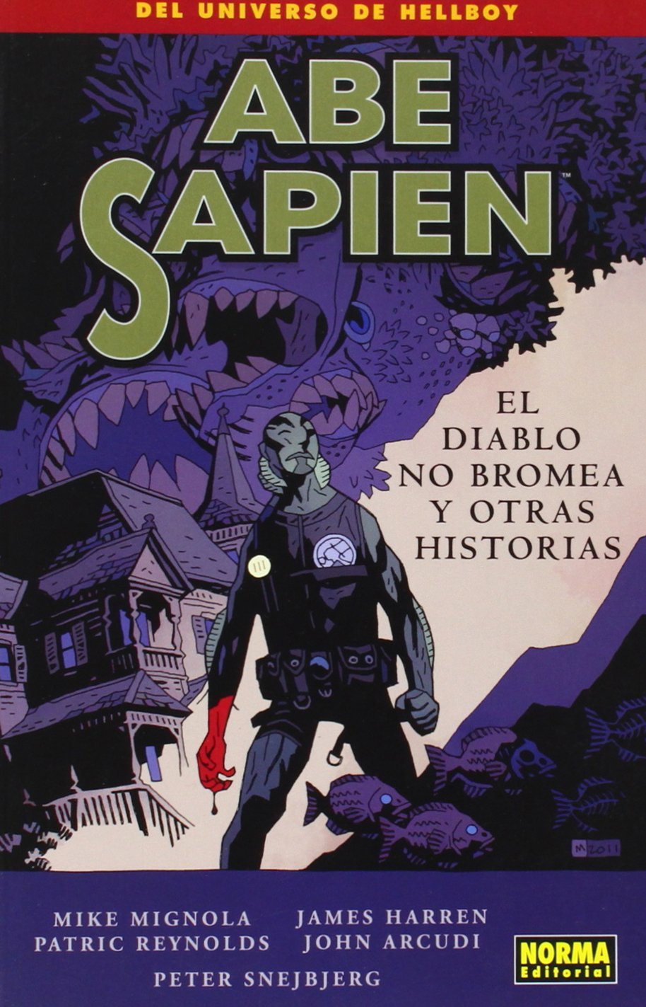 Abe Sapien 2, El diablo no bromea y otras historias (MIKE MIGNOLA) Manga