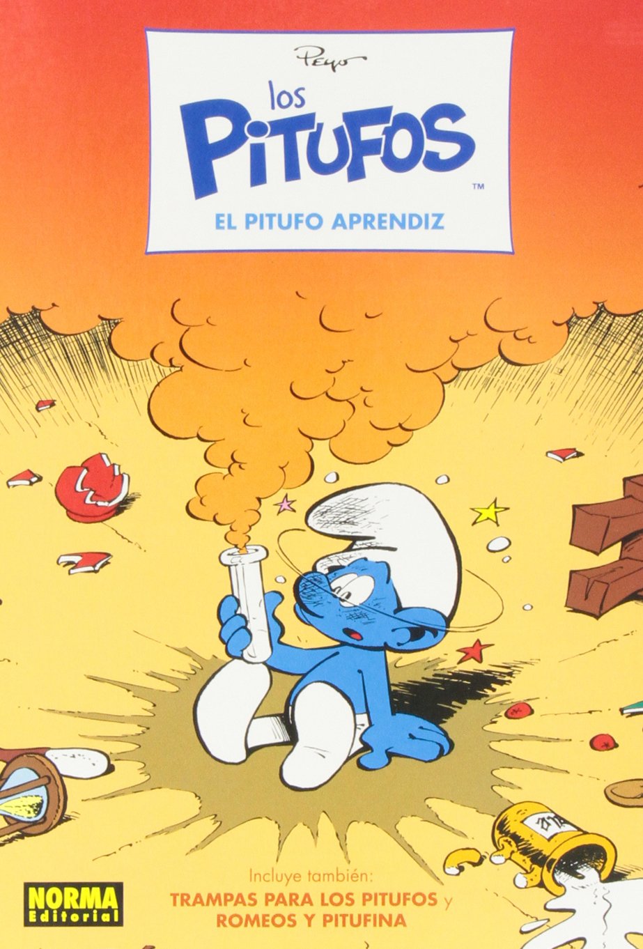 Los Pitufos 8, El pitufo aprendiz (INFANTIL Y JUVENIL) Manga