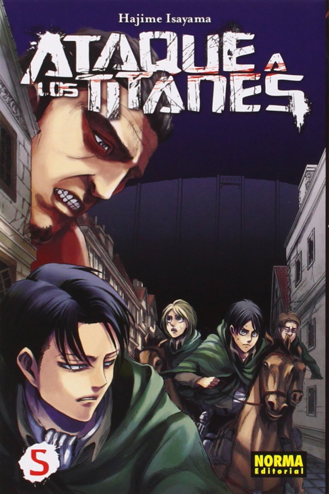 Ataque a los titanes 5 (CÓMIC MANGA) Manga