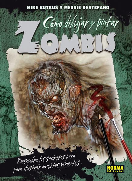 CÓMO DIBUJAR Y PINTAR ZOMBIS book