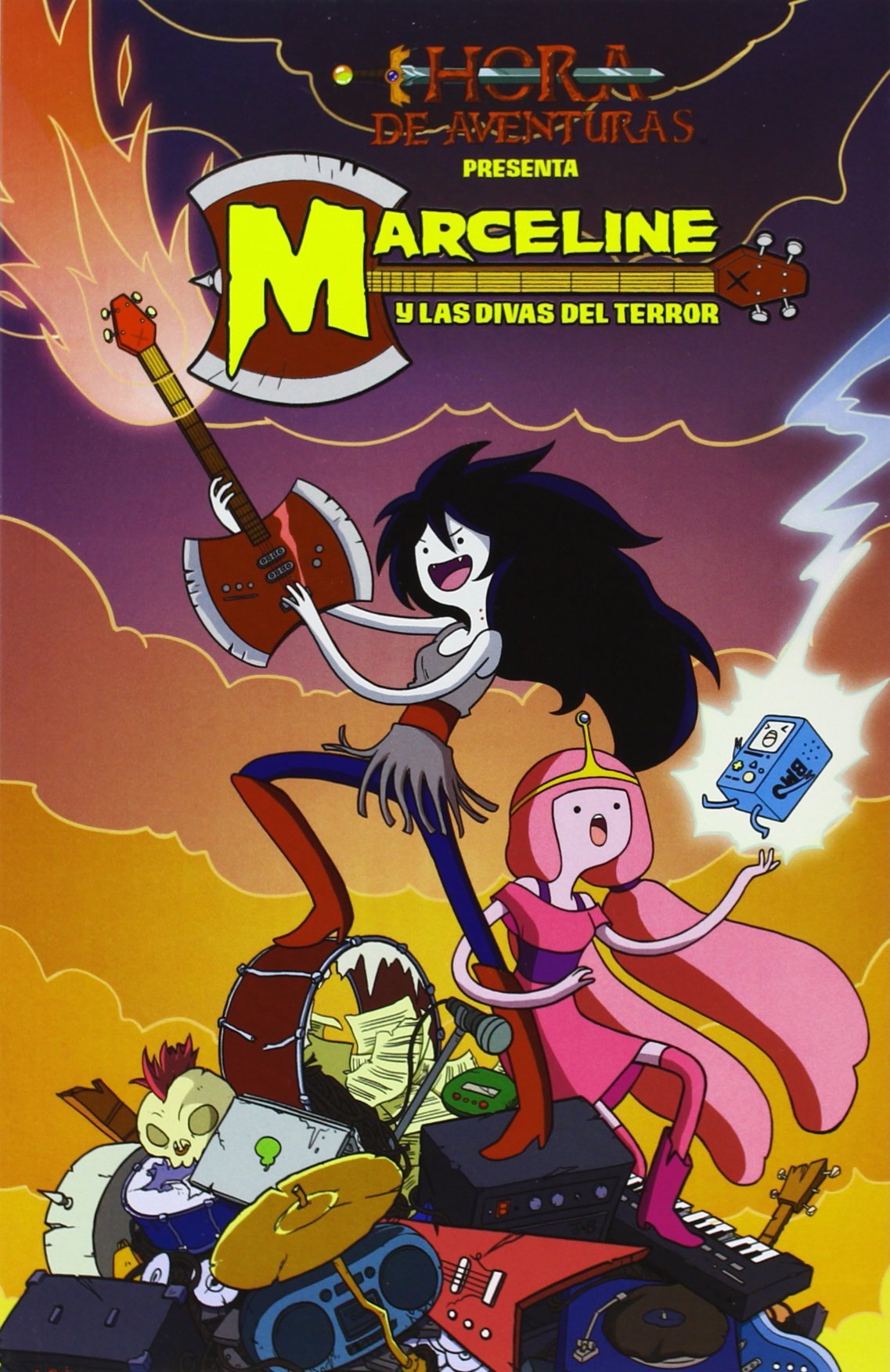 HORA DE AVENTURAS PRESENTA: MARCELINE Y LAS DIVAS DEL TERROR book