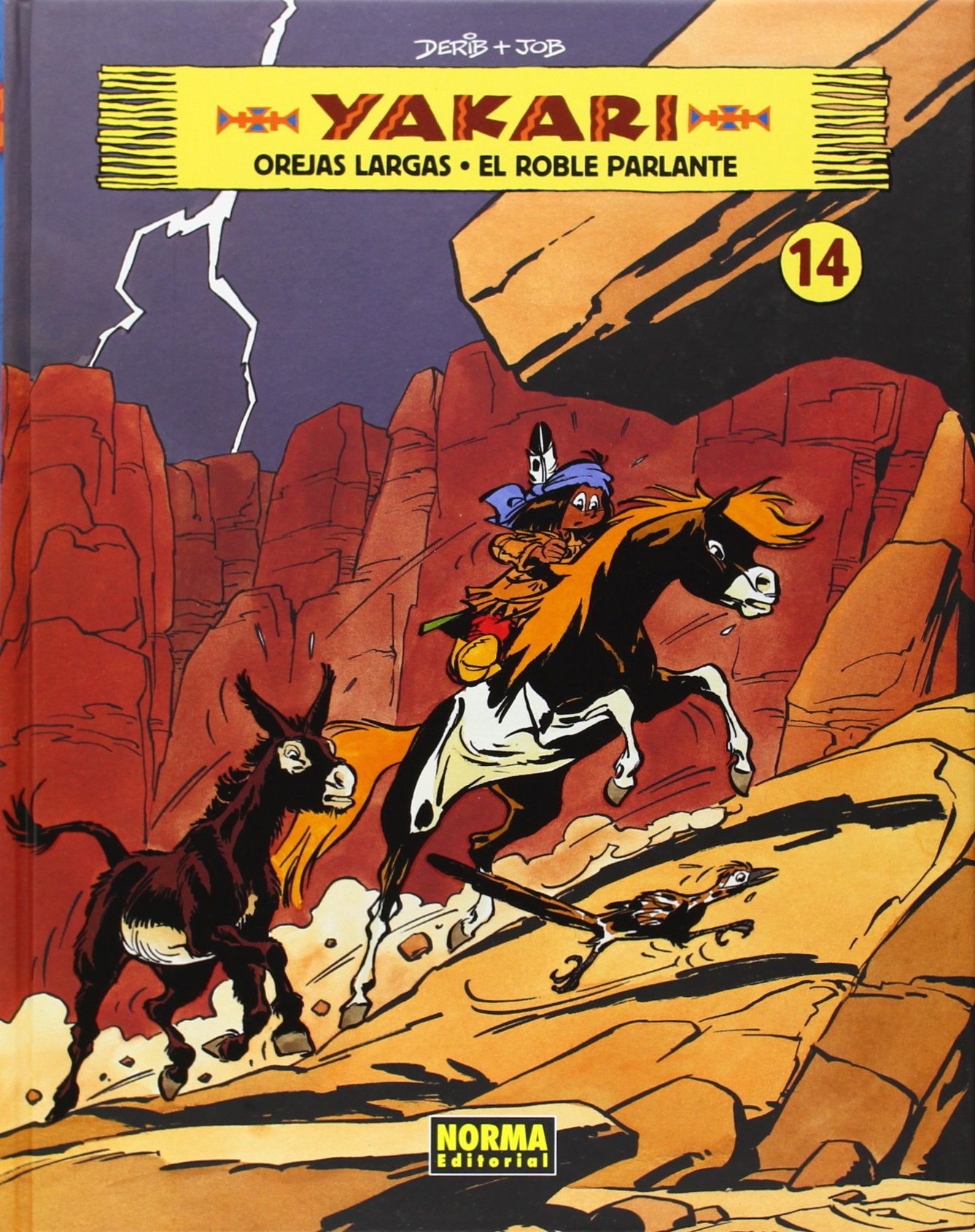 YAKARI 14. Orejas largas / El roble parlante book
