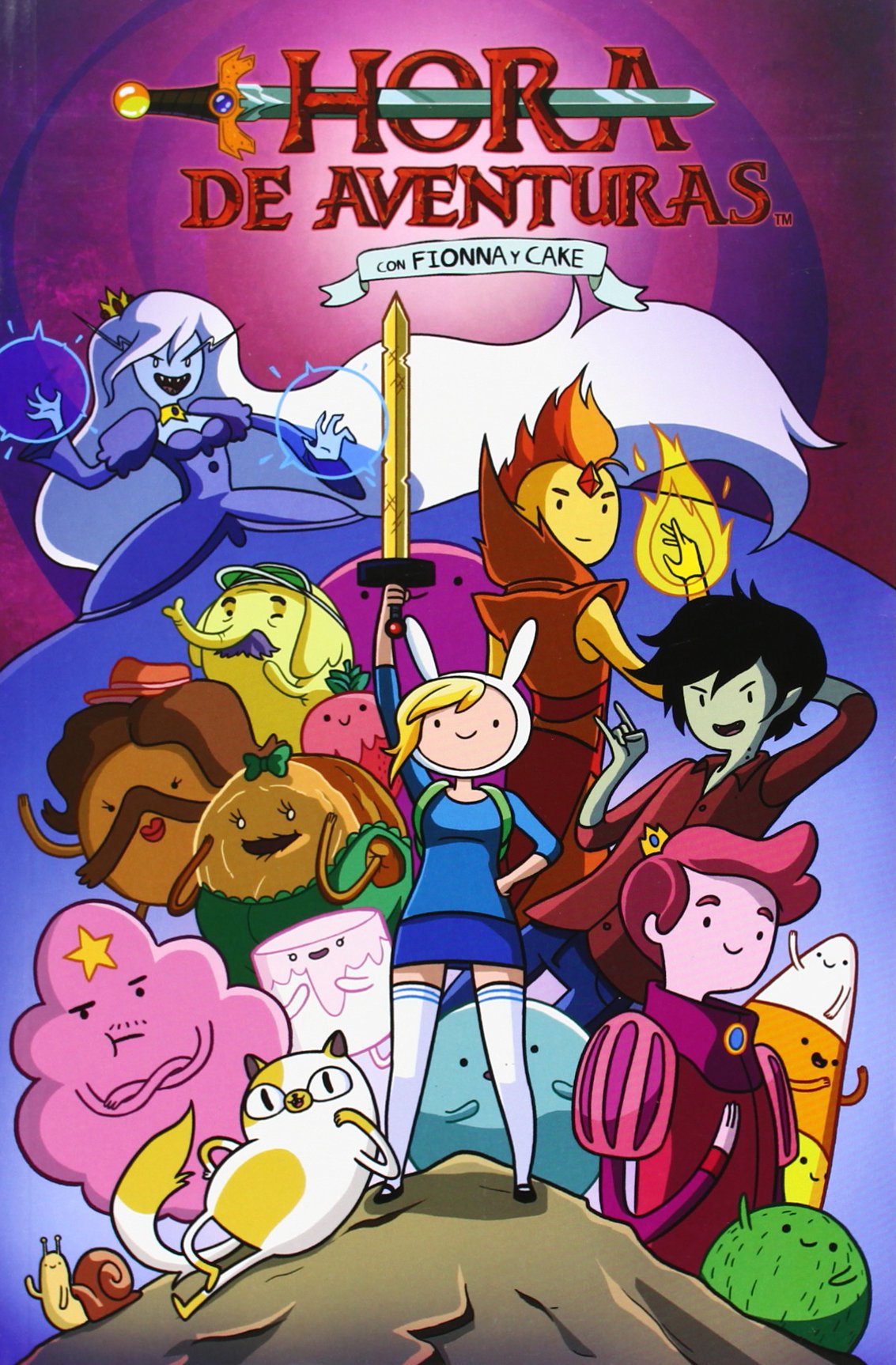 Hora de aventuras con Fionna y Cake Books