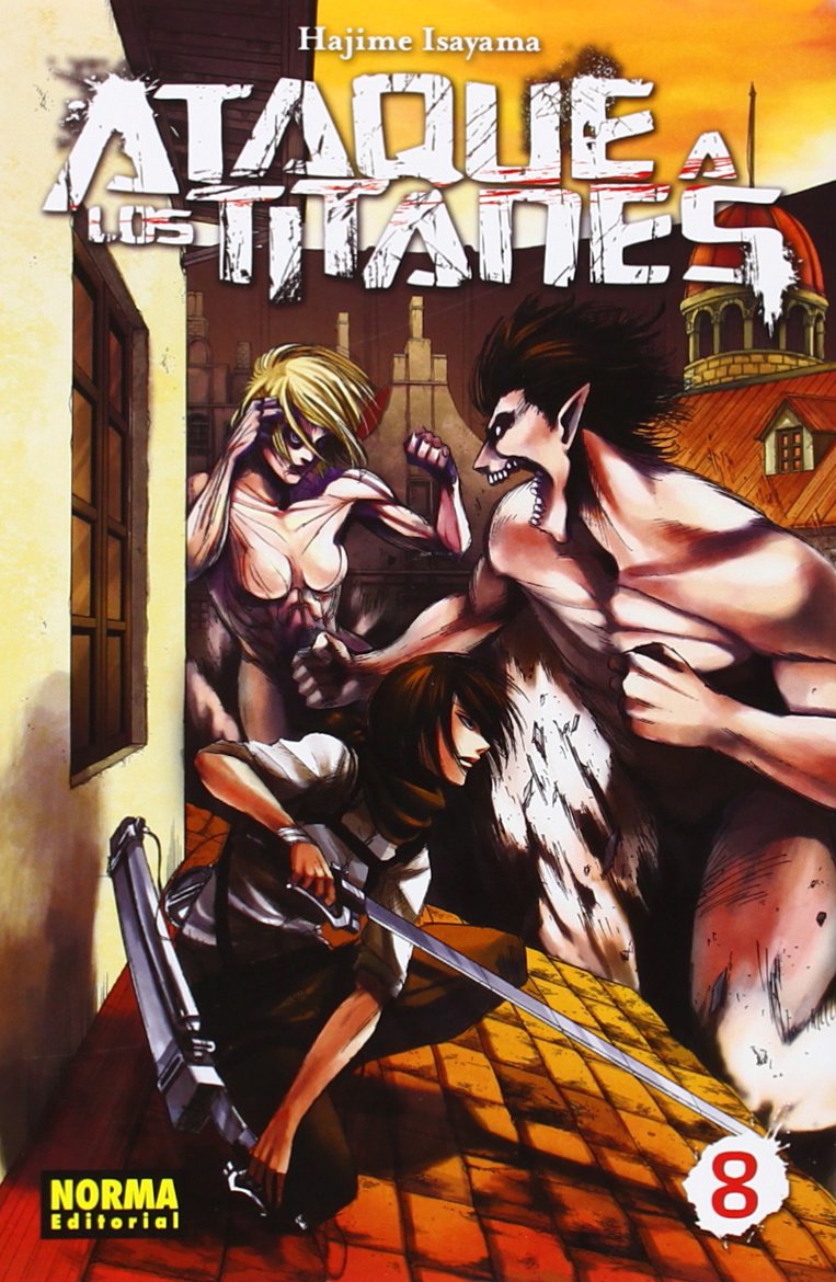 Ataque a los titanes 8 (CÓMIC MANGA) Manga