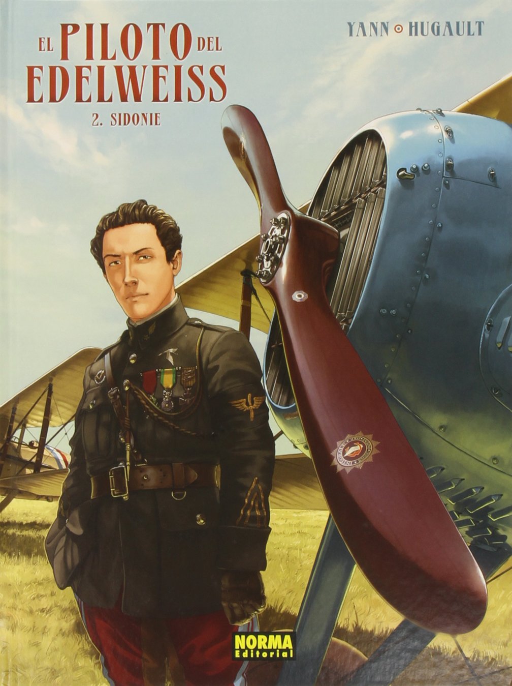 El piloto del Edelweiss2, Sidonie book