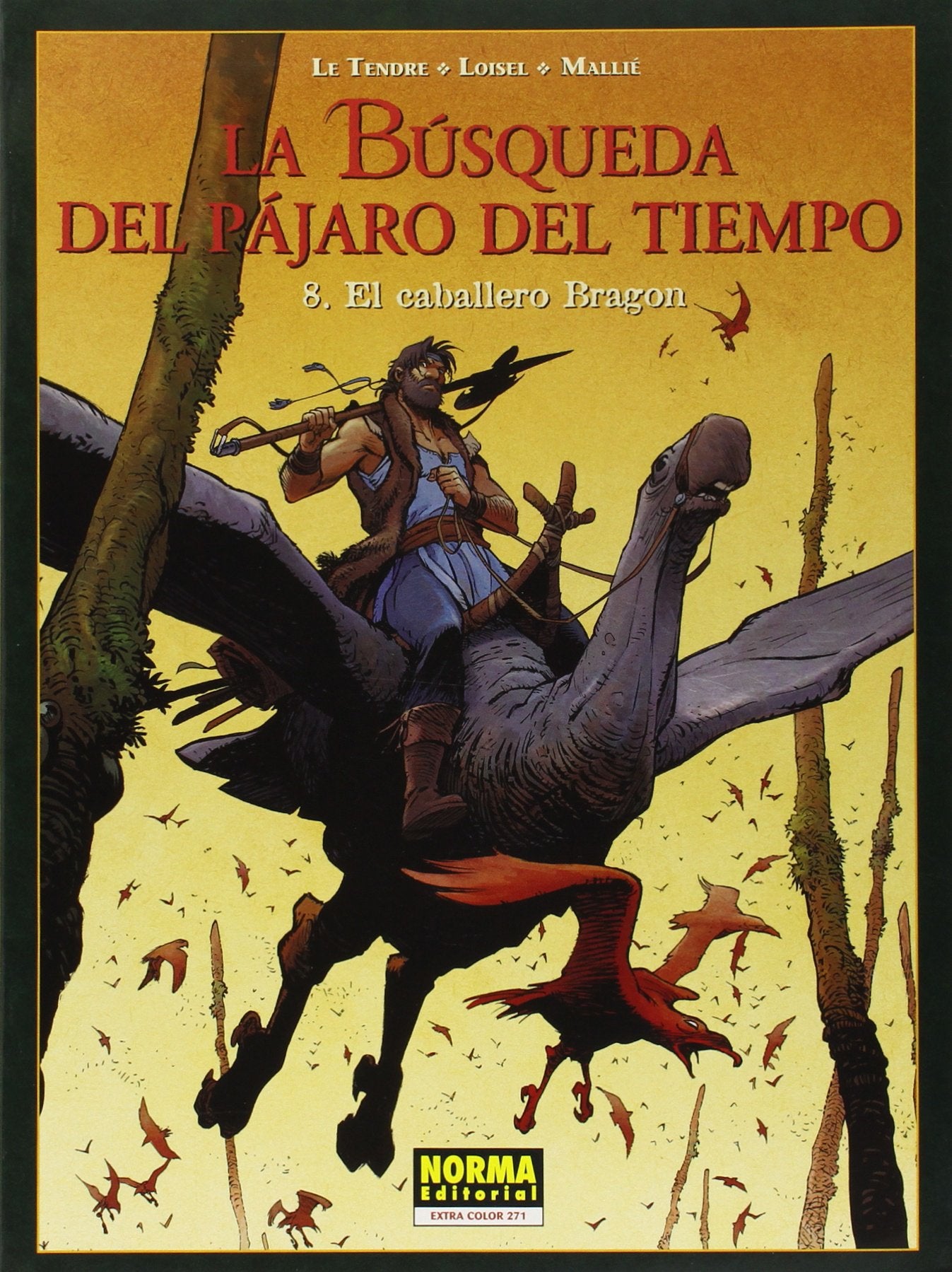 La búsqueda del pájaro del tiempo 8, El caballero Bragon Manga