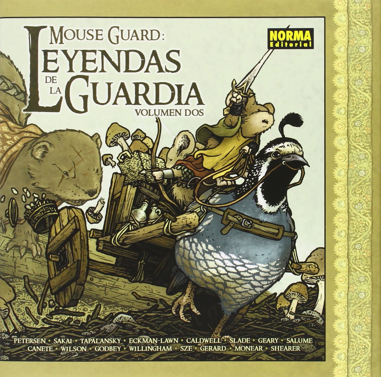 Mouse guar 2, Leyendas de la guardia Manga