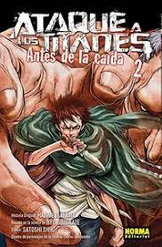 Ataque a los titanes antes de la caída 2 Manga