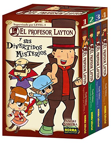 Pack el prefesor layton y sus divertidos misterios book