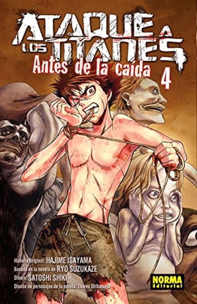 Ataque a los titanes, Antes de la caída 4: ANTES DE LA CAÍDA 04 Manga