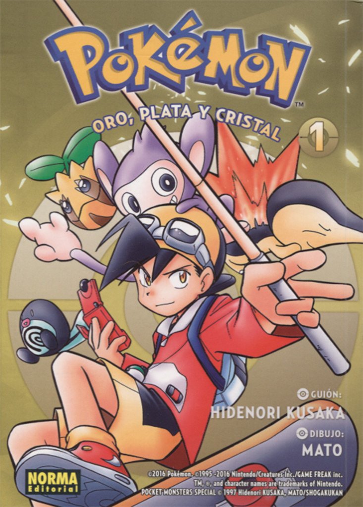 POKEMON 05: Oro, plata y cristal 01 book