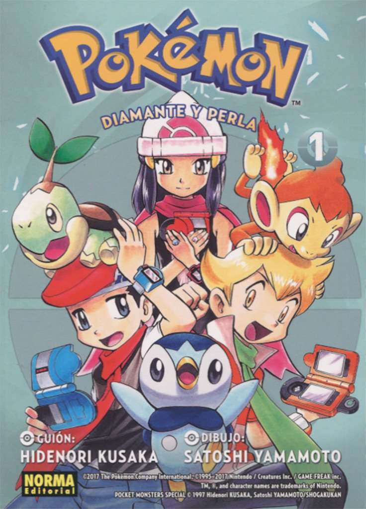 Diamante y Perla 1 Manga