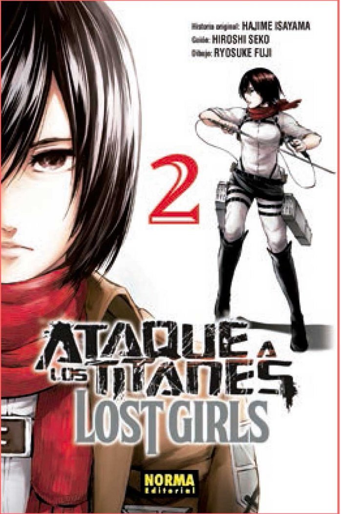 Ataque a los titanes 2, Lost girls Manga