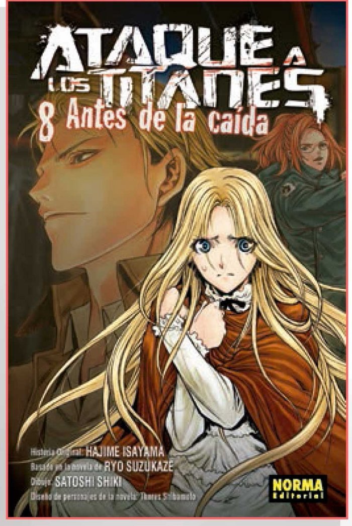 Ataque a los titanes. Antes de la caída 8 book