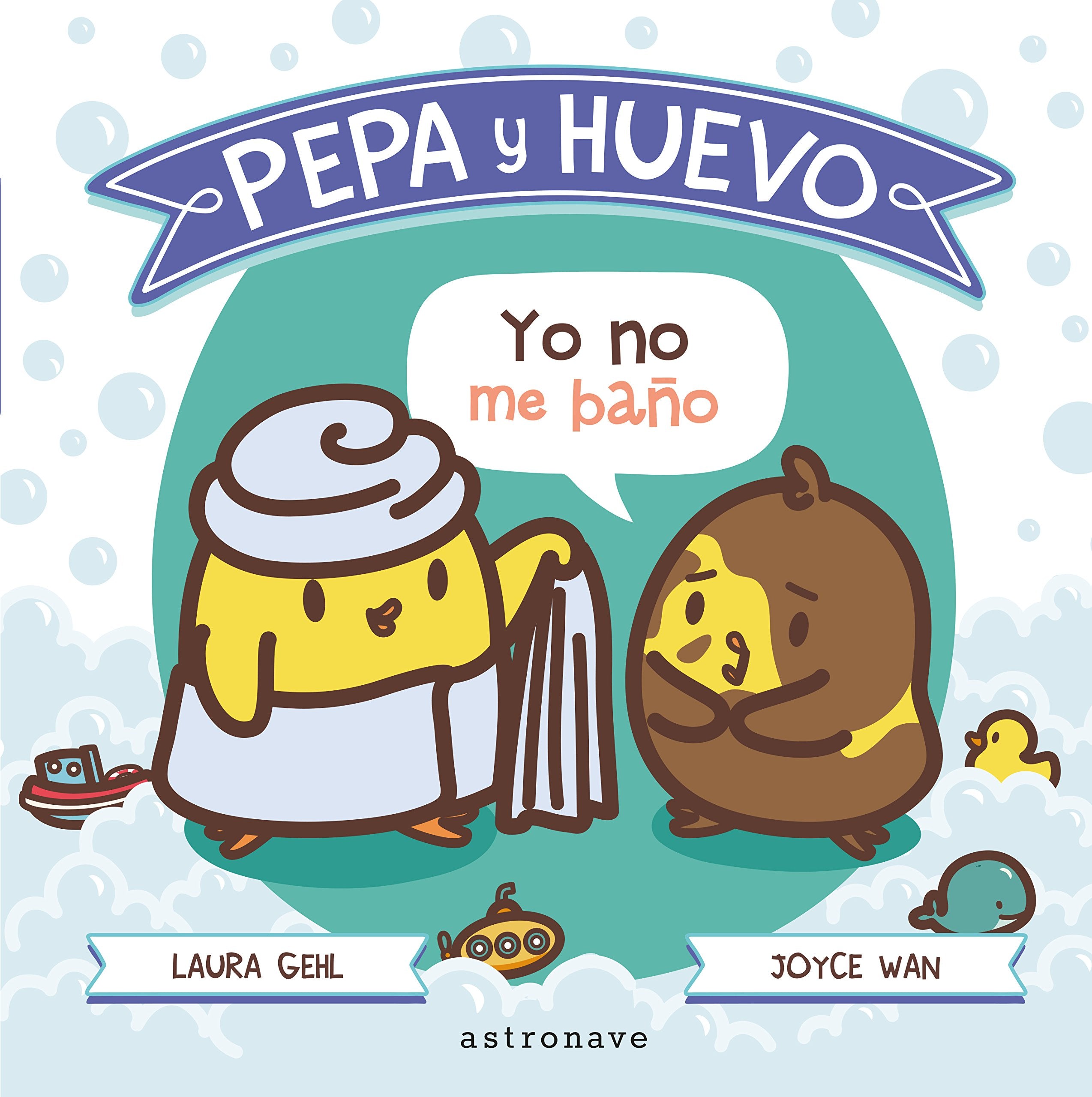 Pepa y Huevo. Yo no me baño book