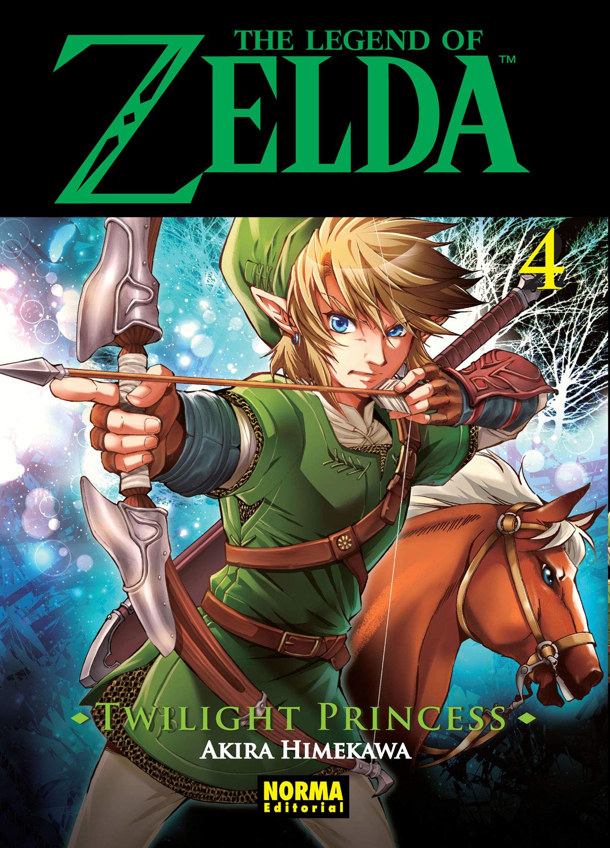 The Legend of Zelda Twilight Princess 4 Manga