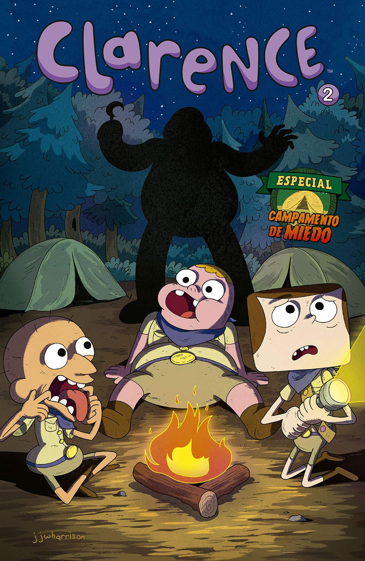 CLARENCE 02: Especial campamento de miedo Manga