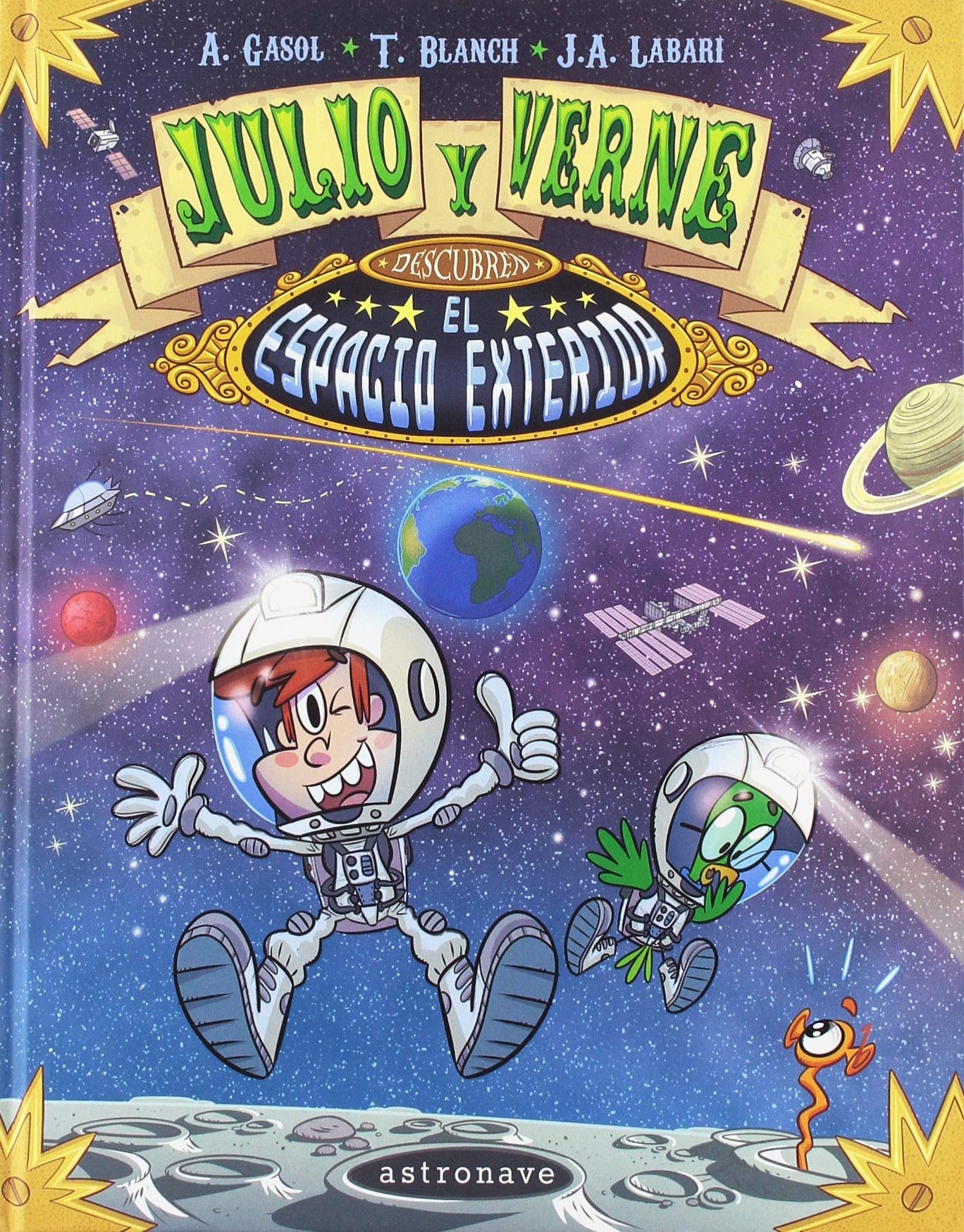 Julio y Verne descubren el espacio Children's books