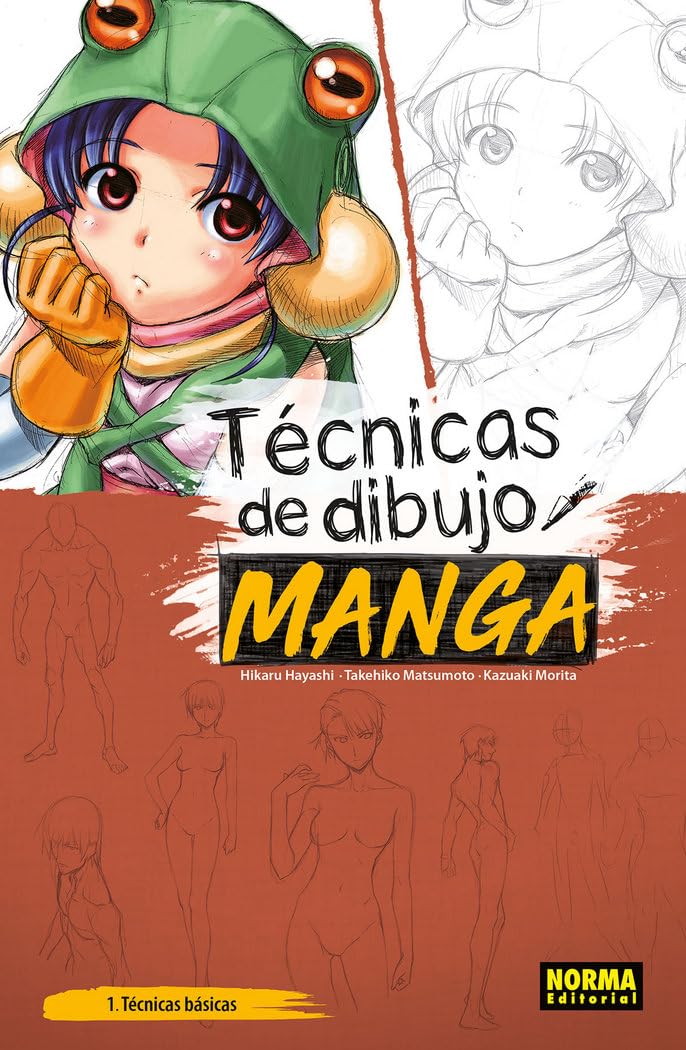 Técnicas de dibujo manga 1 book