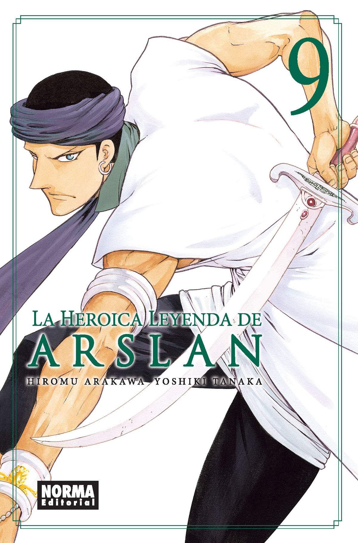 LA HEROICA LEYENDA DE ARSLAN 09 Manga
