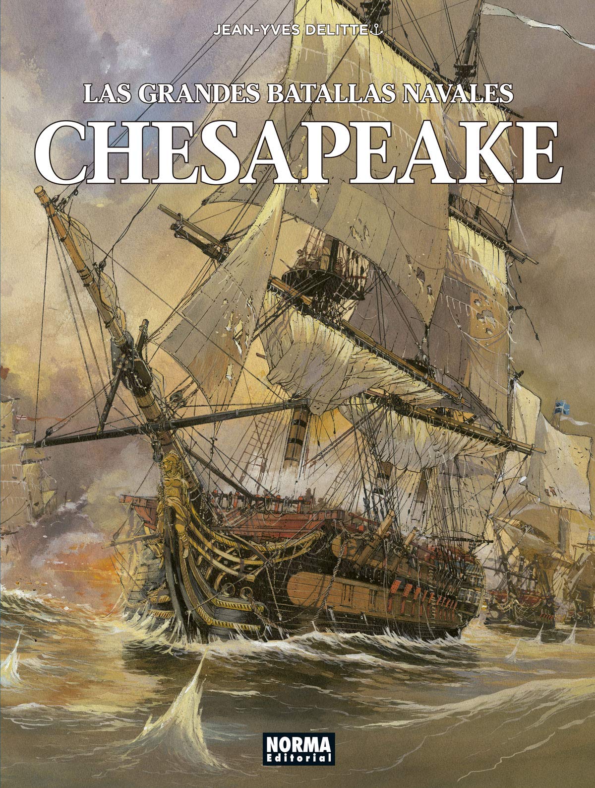 Las grandes batallas navales. Chesapeake: Chesapeake Manga