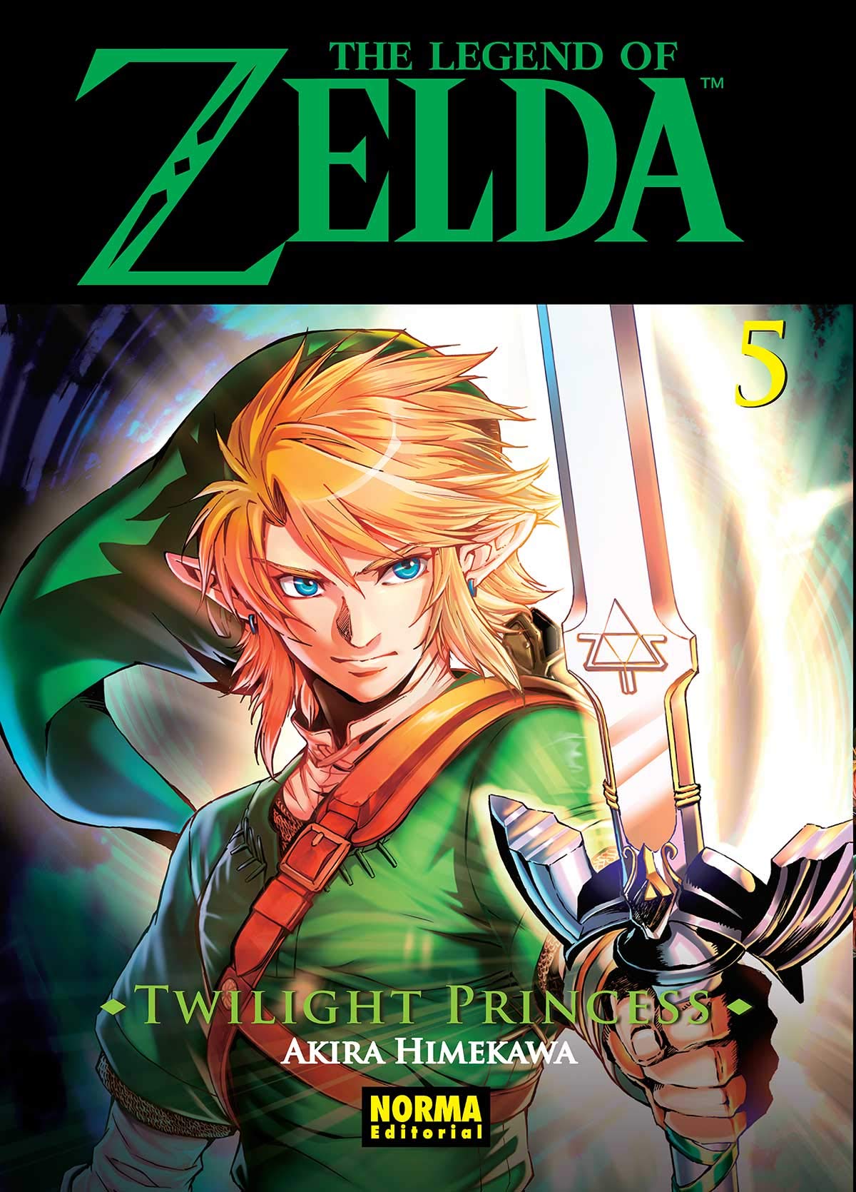 The Legend of Zelda: twilight princess 5 Manga