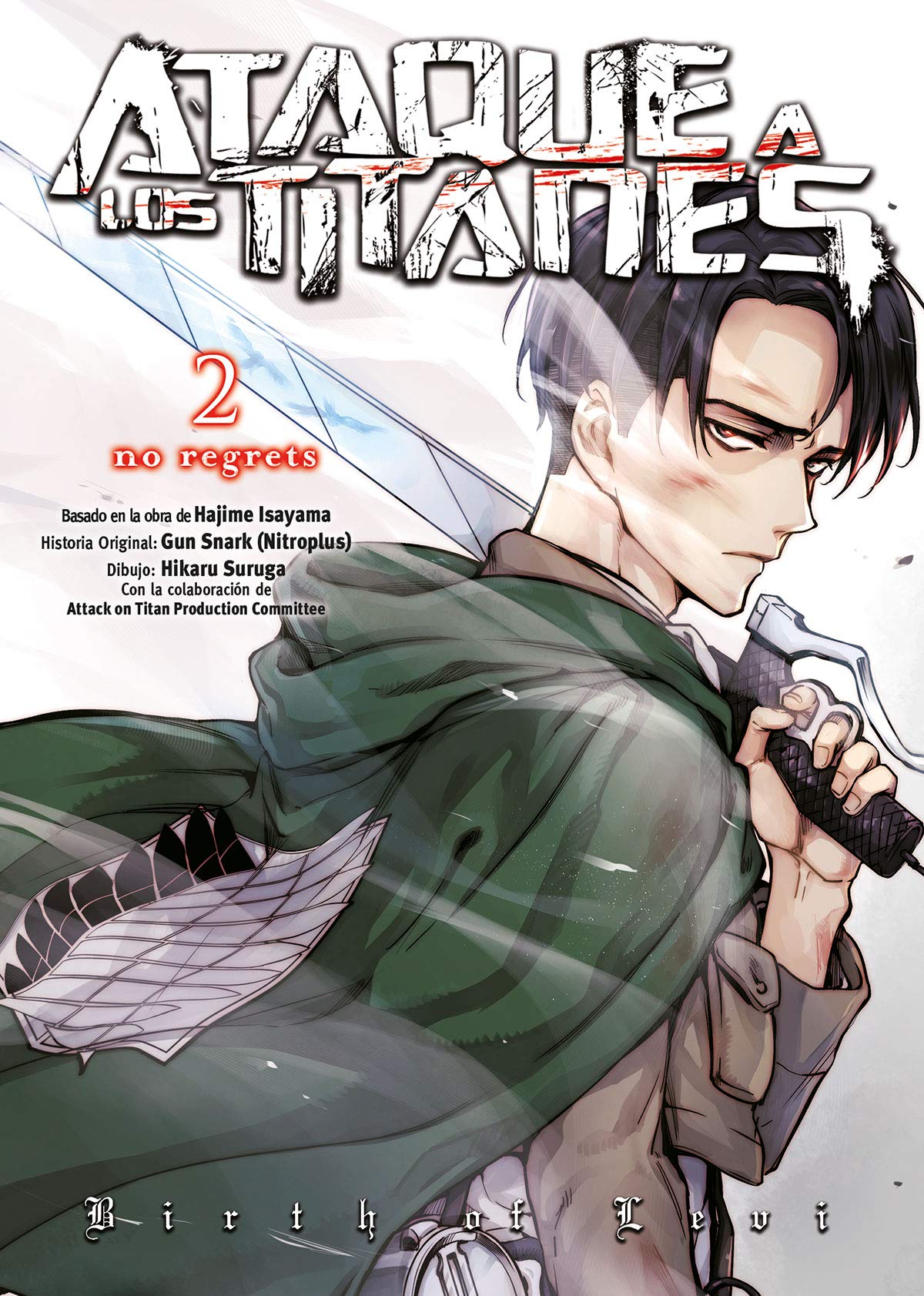Ataque a los titanes. No regrets 2: No regrets 2 Manga