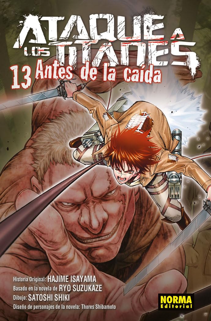 Ataque a los titanes. Antes de la caída 13: Antes de la caída 13 Manga