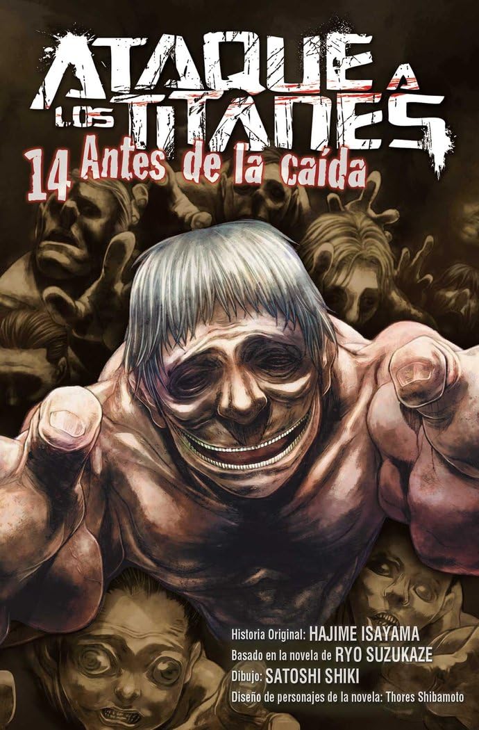 Ataque a los titanes. Antes de la caída 14 book