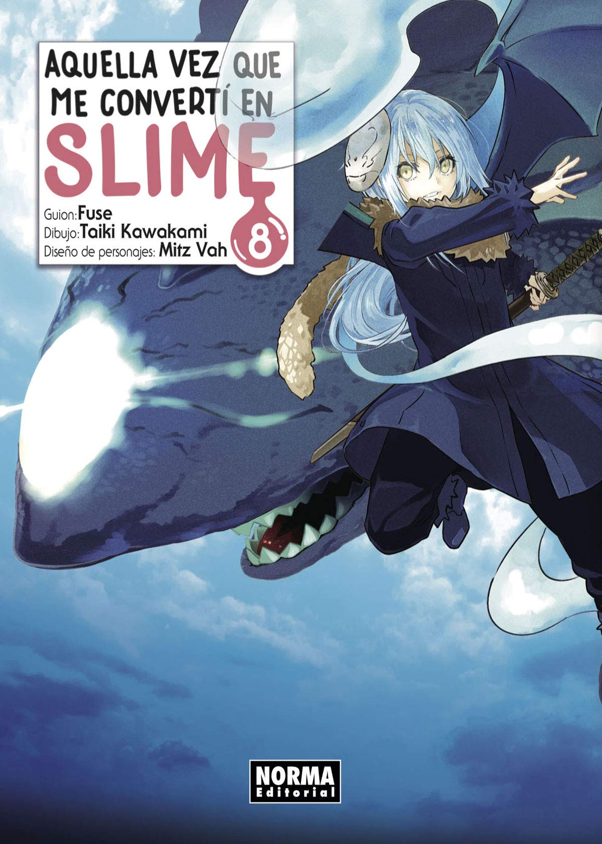 Aquella vez que me convertí en slime 8 Manga