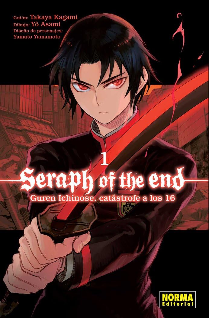 Seraph of the end: guren ichinose, catástrofe a los dieciséis 1 book