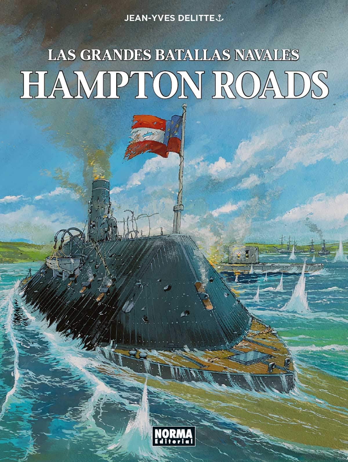 Las grandes batallas navales 6. Hampton Roads book