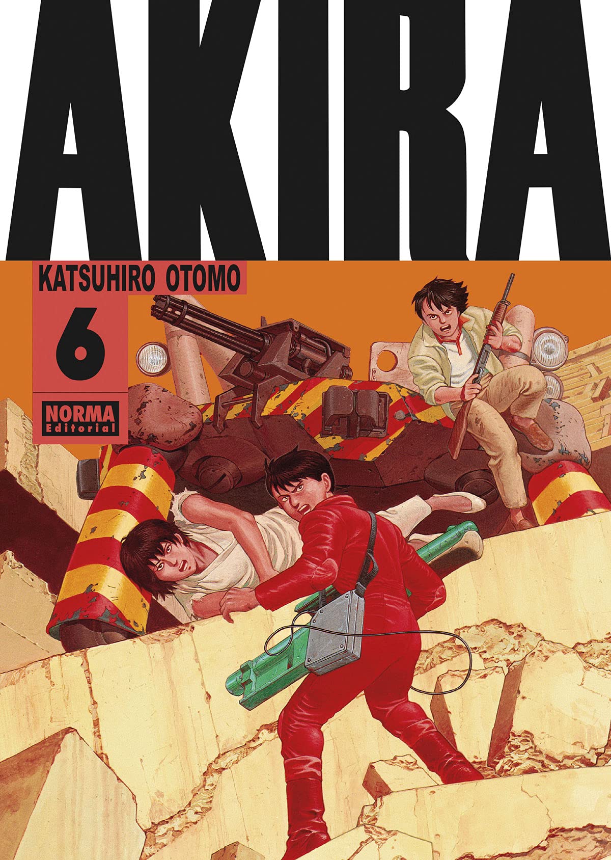 AKIRA B/N 06 + POSTALES: AKIRA BLANCO Y NEGRO 06 Manga