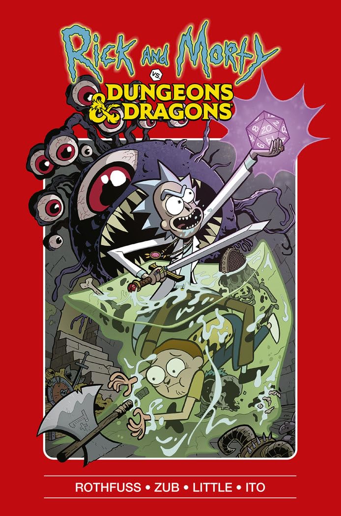 Rick y Morty Vs. Dungeons & Dragons book