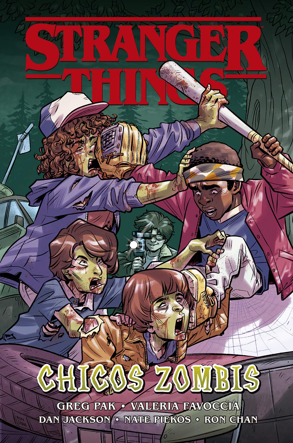 Stranger Things: chicos zombies Manga