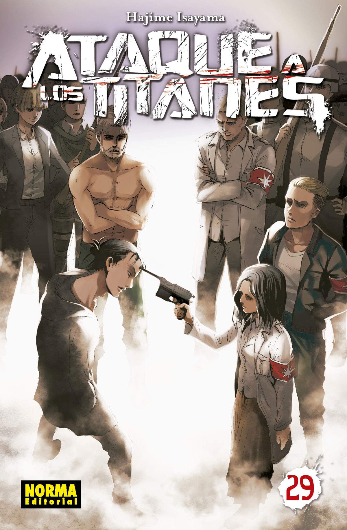 Ataque a los titanes 29 Manga