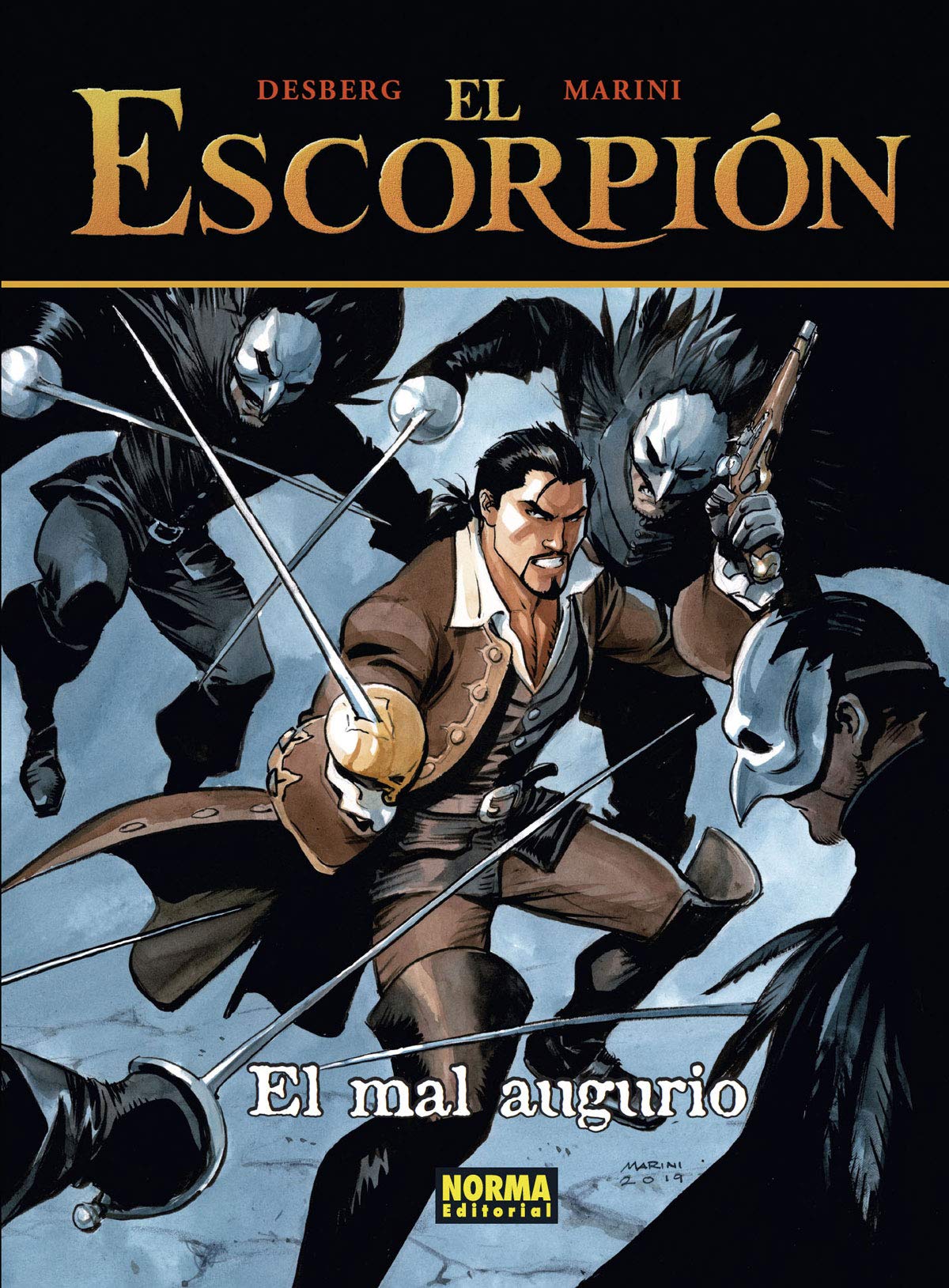 CEC 278. El Escorpión 12. El Mal Augurio (Rústica) Manga