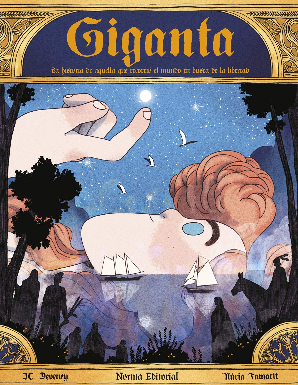 Giganta. Historia de aquella que recorrió el mundo en busca de libertad Manga