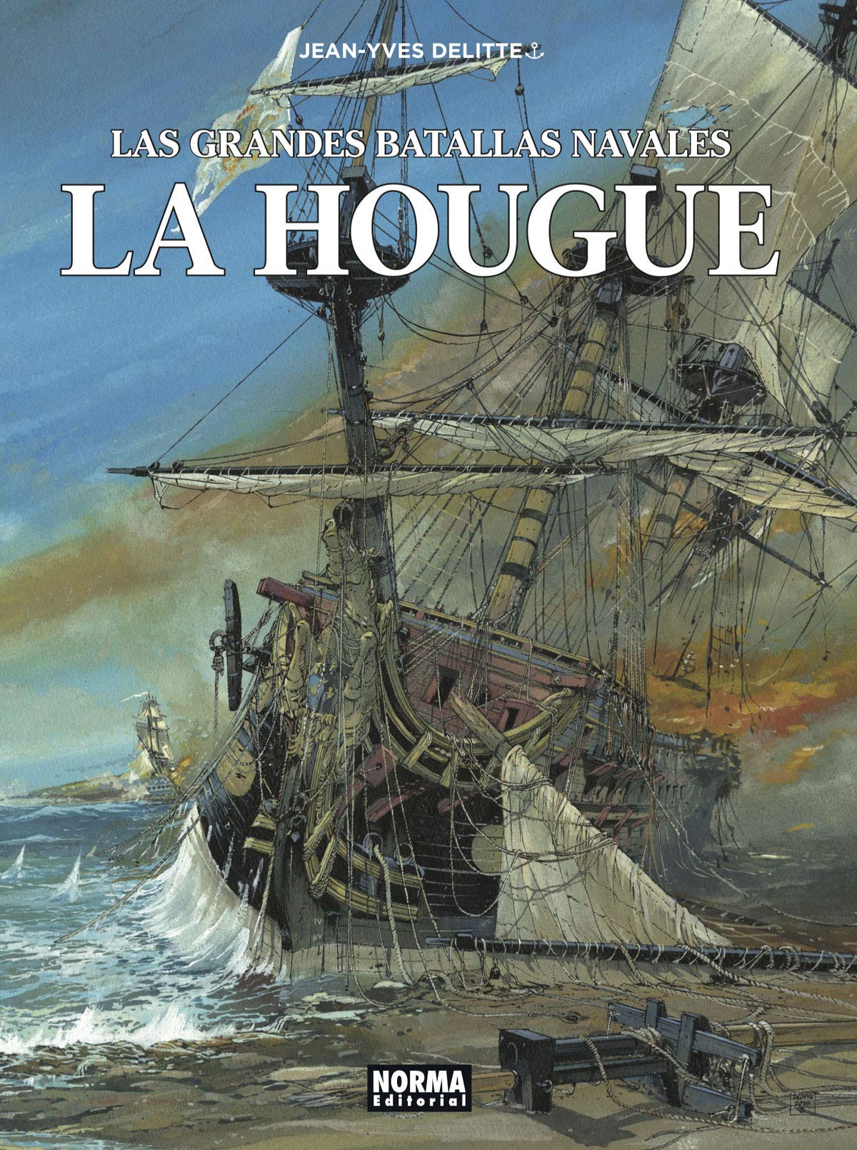 Las grandes batallas navales 10. La Hougue book