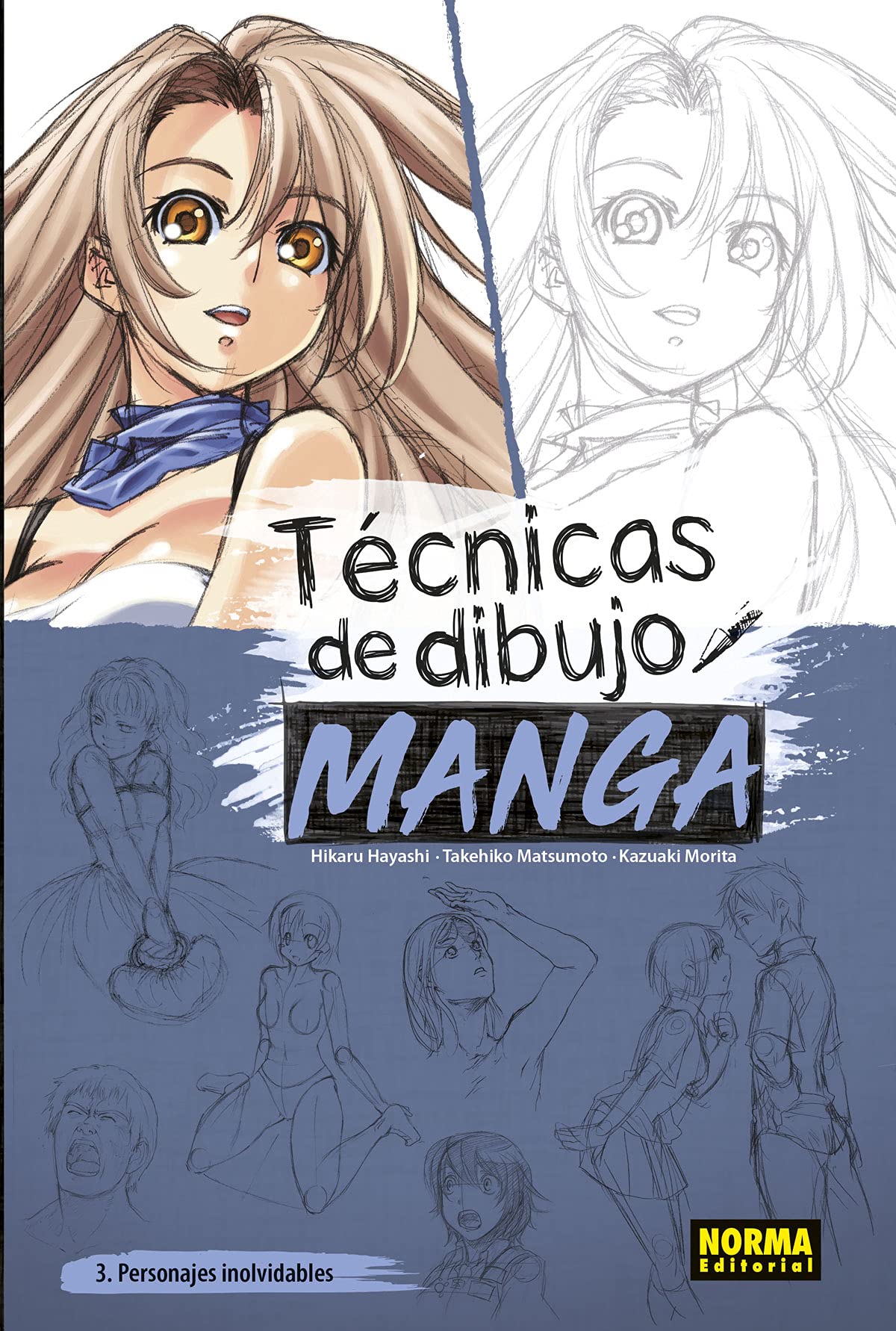 TECNICAS DE DIBUJO MANGA 03 - PERSONAJES INOLVIDABLES book
