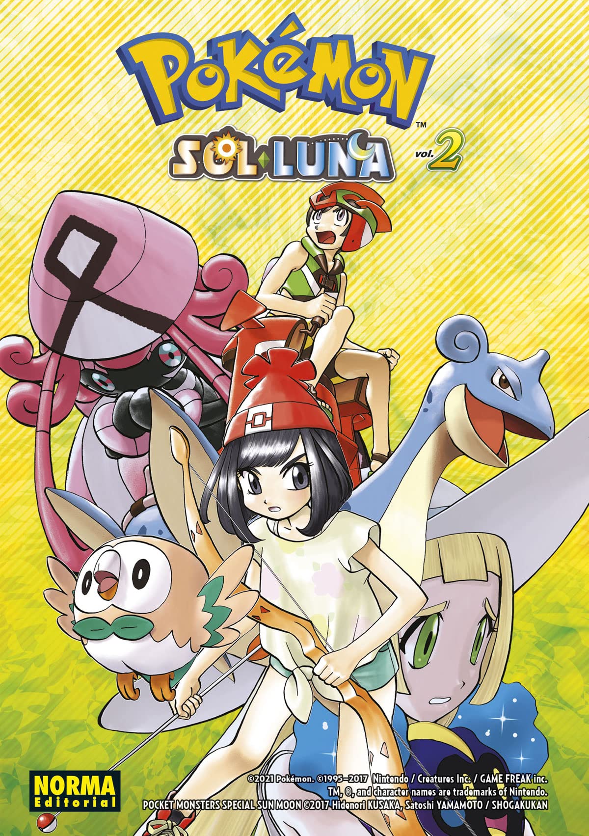 POKEMON SOL Y LUNA 02 Manga