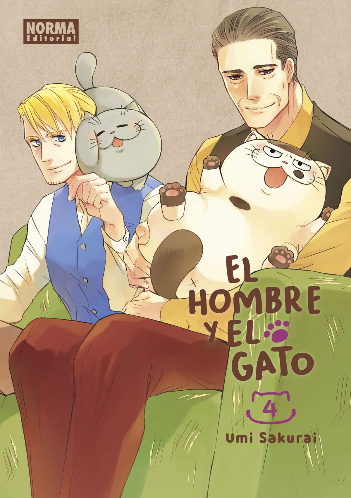 EL HOMBRE Y EL GATO 04 Manga