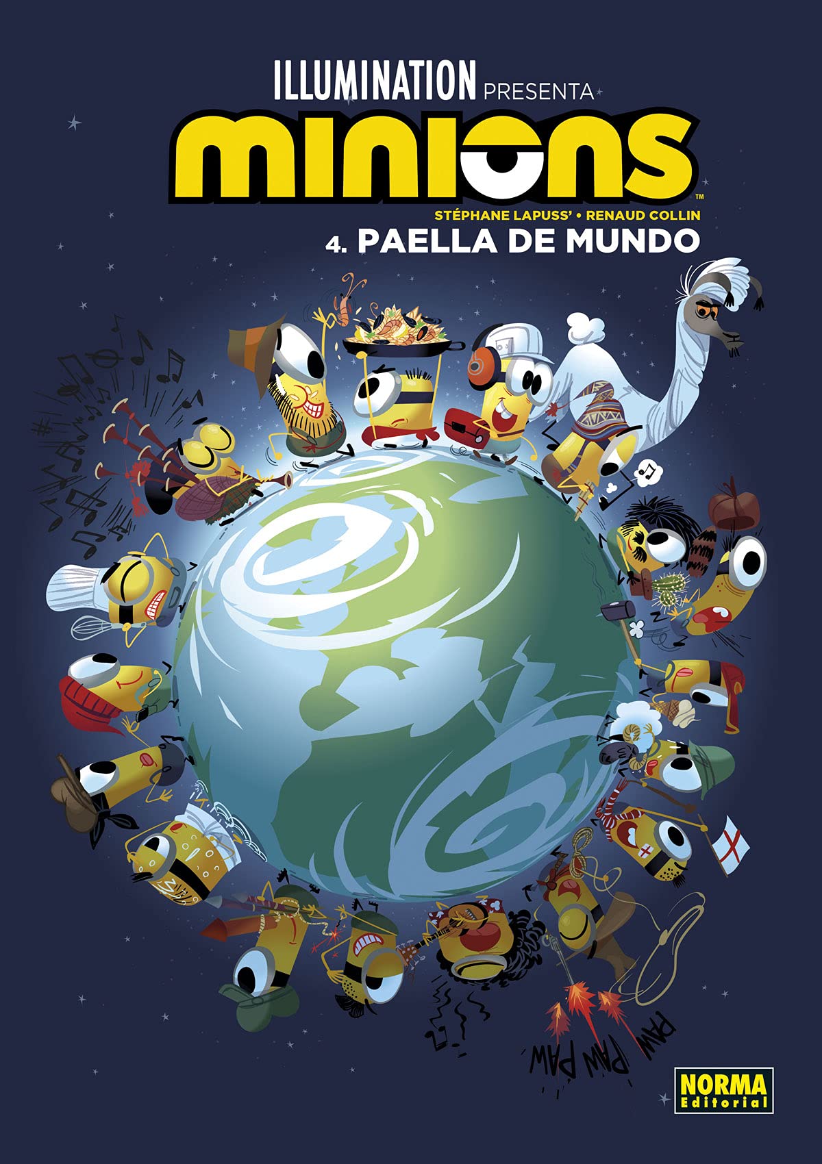LOS MINIONS 4. PAELLA DE MUNDO Manga