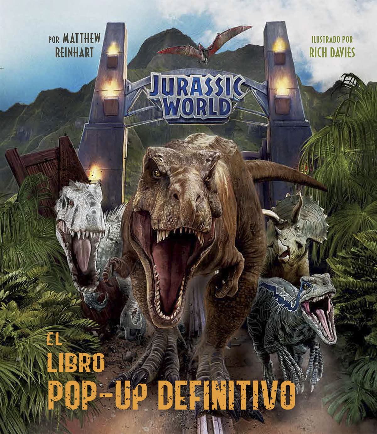 JURASSIC WORLD: EL LIBRO POP-UP DEFINITIVO Manga